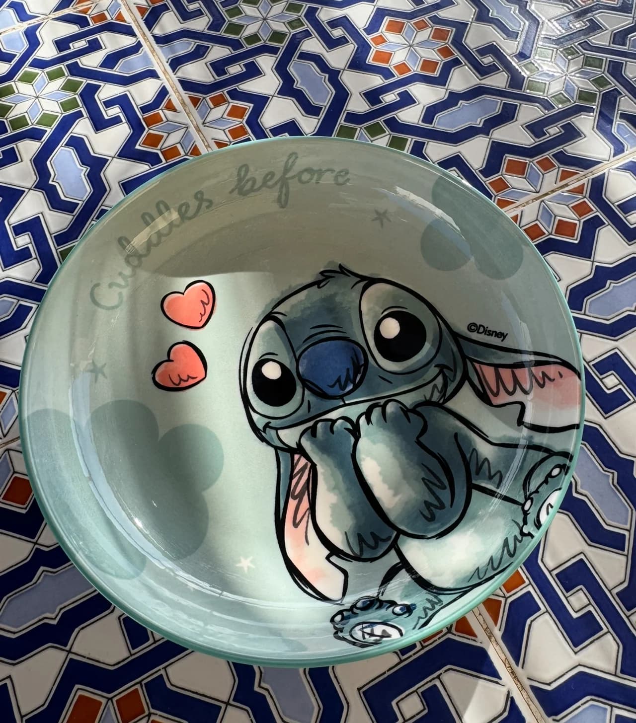 Assiette, Stitch