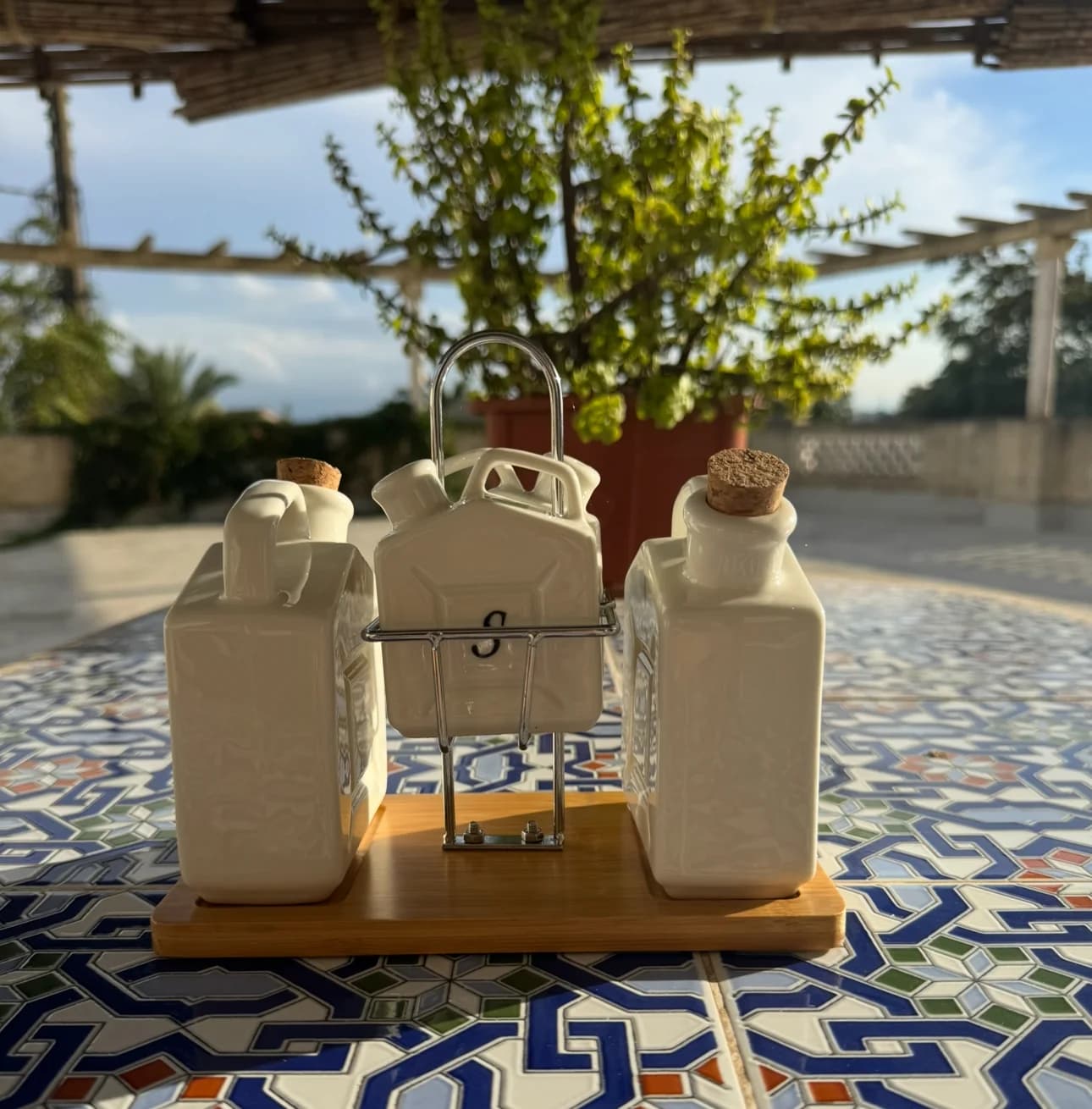 Service vinaigrette sel et poivre 2
